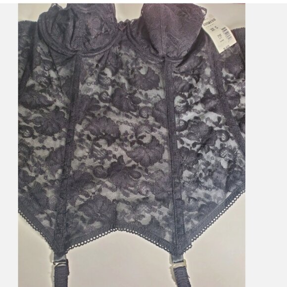 New Lace Goddess Corset Bustier – Black (Multiple Sizes) - Picture 6 of 9